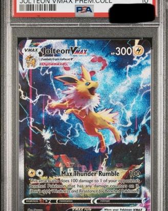 JOLTEON VMAX Alt Art SWSH184 – PSA 10 GEM MINT ENG