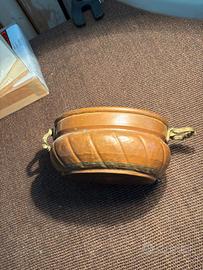 pentola di rame vintage