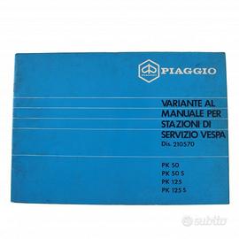 Variante manuale stazione di servizio Piaggio PK 5