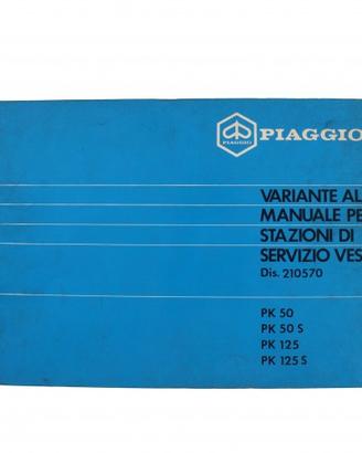 Variante manuale stazione di servizio Piaggio PK 5