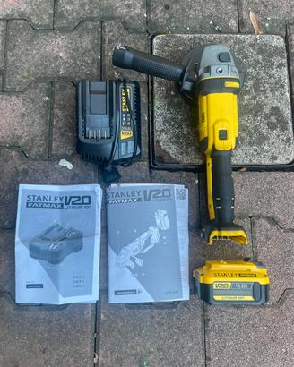 Smeriglio angolare flessibile stanley fatmax nuovo