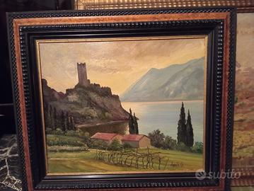 A.CIS...castello di Malcesine...lago di Garda.
