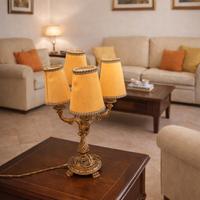 Lampada vintage stile Luigi XV / Rococò - Legno do