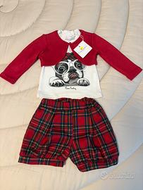 Completo nuovo bambina 24 mesi