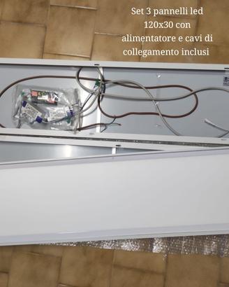 Set pannelli a led
