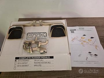 Pedaliera arretrata originale Tony kart otk