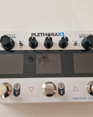 TC ELECTRONIC PLETHORA X3 MULTIEFFETTO CHITARRA
