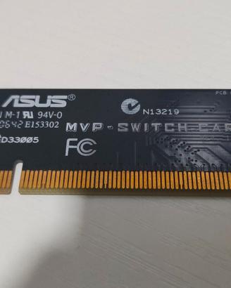 Scheda switch Asus MVP Modulo terminatore PCIe x16