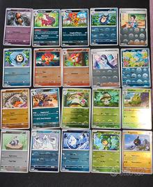 lotto carte Pokémon: pokeball bianco nero 