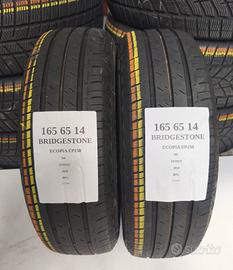 2 GOMME 165 65 14 BRIDGESTONE ESTIVE RIF.ET040