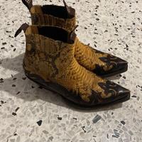 STIVALI  IN VERA PELLE COCCODRILLO