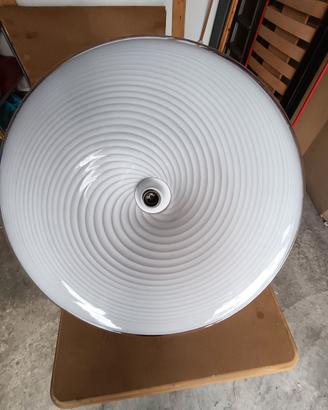 2 lampadari in vetro di murano completi 