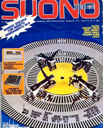 rivista SUONO n° 38 del maggio 1975