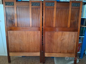 Testata letto matrimoniale o singole 