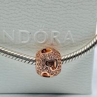 PANDORA Charm 781426cz ROSE BATTICUORE