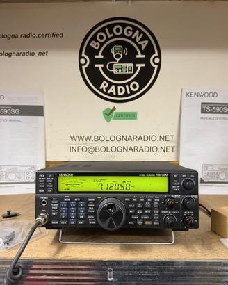 KENWOOD TS 590SG + TCXO pari al nuovo Garanzia