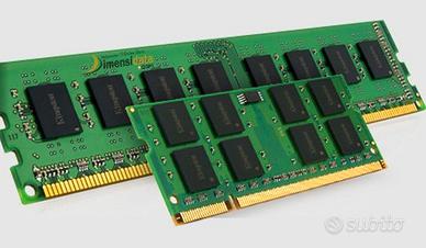 lotto 10 banchi di RAM DDR3 4GB Samsung
