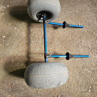Carrello da sabbia porta canoa kayak