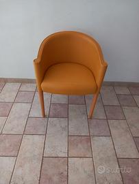 Poltroncina in vera pelle - marca MOROSO