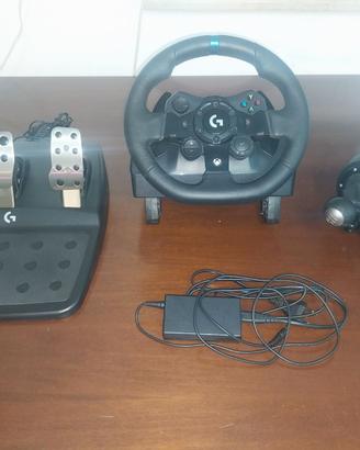 Logitech G923 solo XBOX/PC, Leva cambio omaggio.