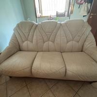 Divano a 3 posti, e poltrona singola