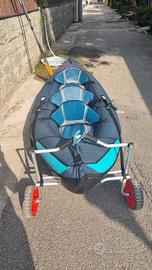 Itwit canoa gonfiabile 3 posti