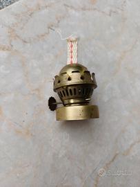Stoppino lampada a olio  mai utilizzato