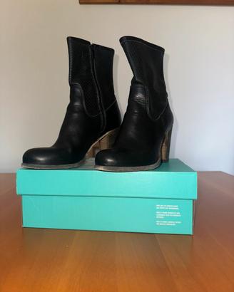 Stivaletti Con Tacco Primadonna neri in pelle-37
