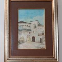 Olio su' tela Sannicandro Bruno Cardaropoli Puglia