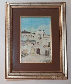 Olio su' tela Sannicandro Bruno Cardaropoli Puglia