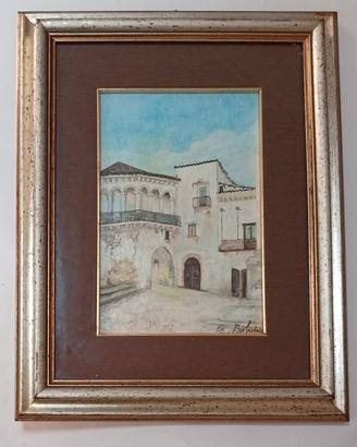 Olio su' tela Sannicandro Bruno Cardaropoli Puglia