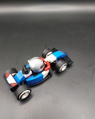 lego minifigure monoposto da collezione F1 vcarb