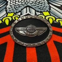 Fibbia del Centenario Harley Davidson Rarità