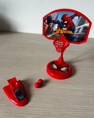 Mini basket spiderman