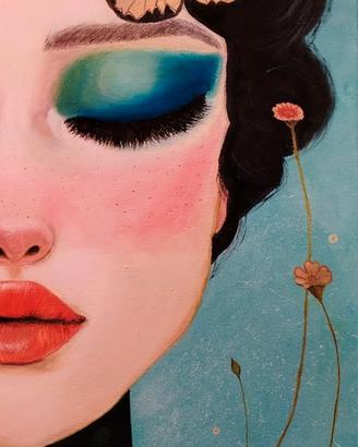 quadro dipinto a mano 