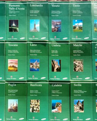 Lotto 18 guide TCI tutte le Regioni d'Italia