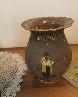 Vaso sardo pitturato a mano