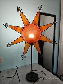 lampada spagnola in pelle e resina