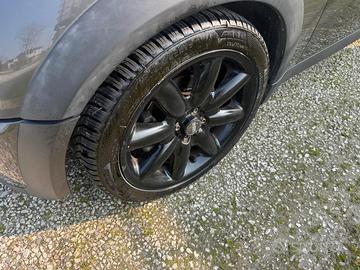 4 Cerchi neri Mini Cooper S 17" + gomme 4 stagioni