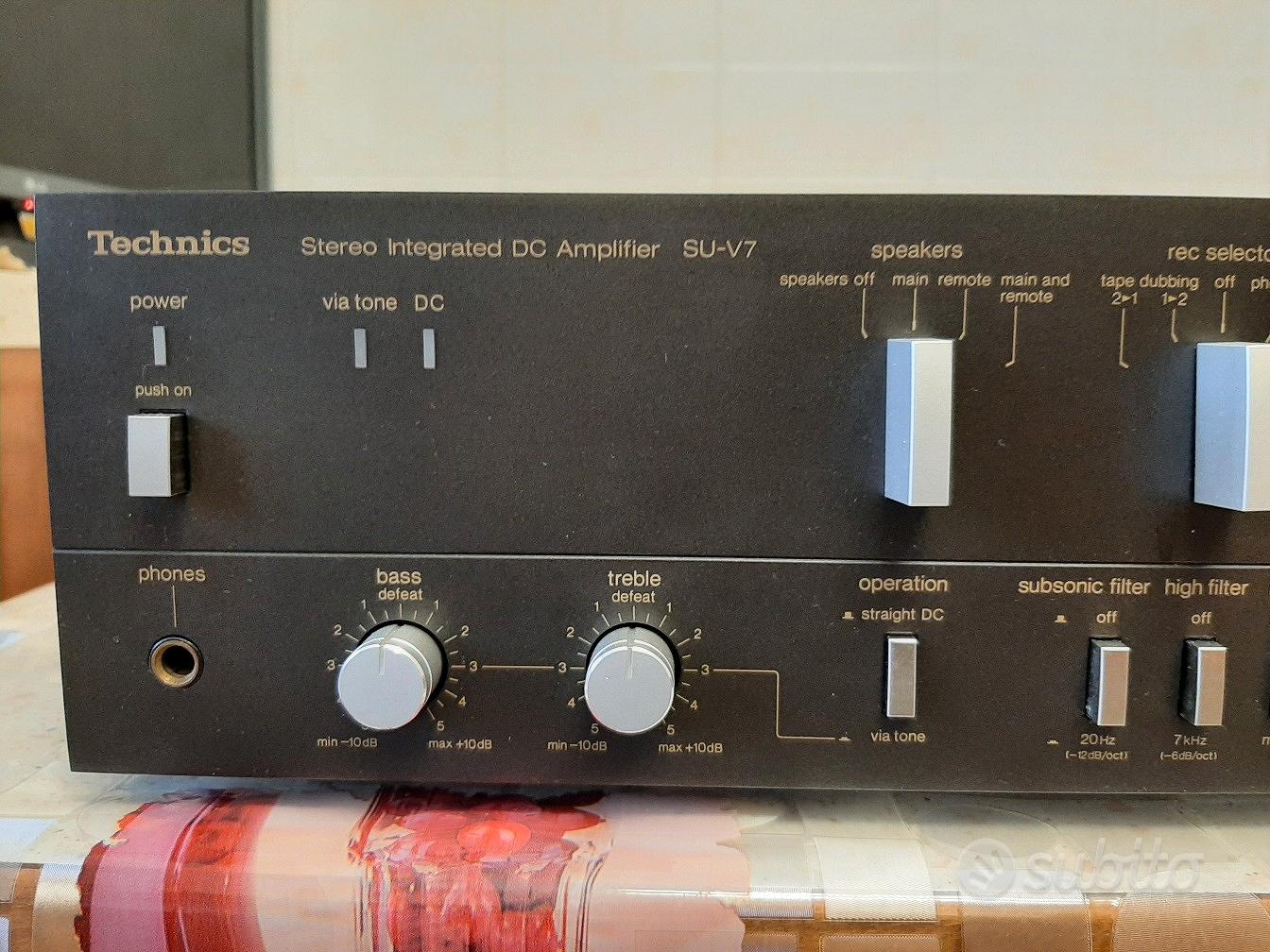 AMPLIFICATORE TECHNICS SU V7 - Audio/Video In vendita a