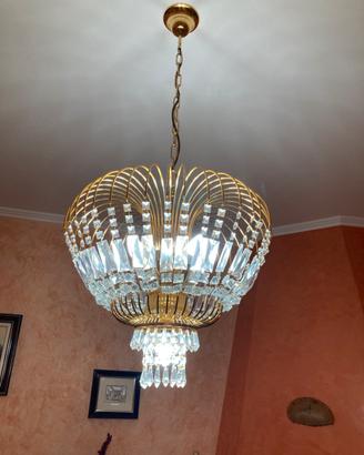 Lampadario con strass