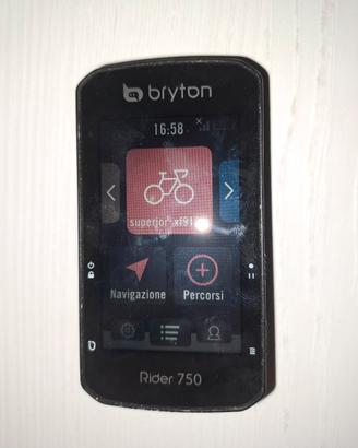 ciclocomputer bryton 750