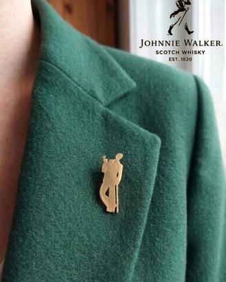 Spilla vintage Johnnie Walker  "Striding Man"  ann