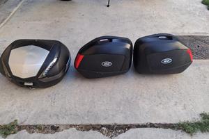 Kit borse laterali + bauletto Yamaha Tracer 900