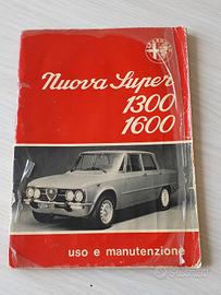 uso manutenzione  FIAT 600 D 1967  ALFA ROMEO SUPw