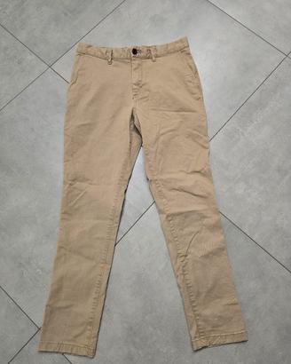 jeans uomo, taglio elegante, taglia 44, beige