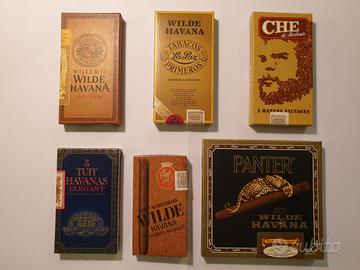 LOTTO 6 SCATOLE VUOTE SIGARI MONOPOLI DI STATO ‘70