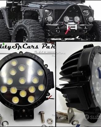 2 FARI LED JEEP WRANGLER OFF-ROAD Supplementari