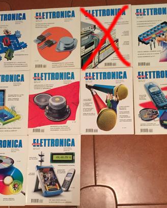 9 riviste Nuova Elettronica, da collezione