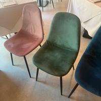 Sedie in velluto